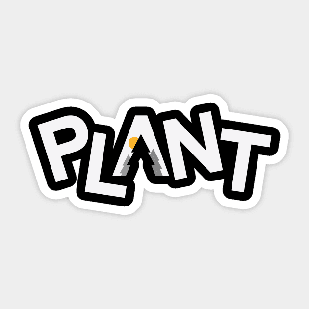 plant type Sticker by kangkoeng